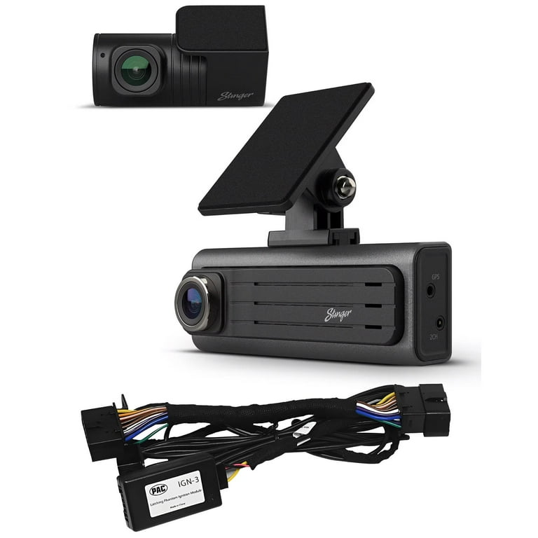 Stinger Sdc-2Chfhd Opsis Universal Full Hd Front & Rear Dash