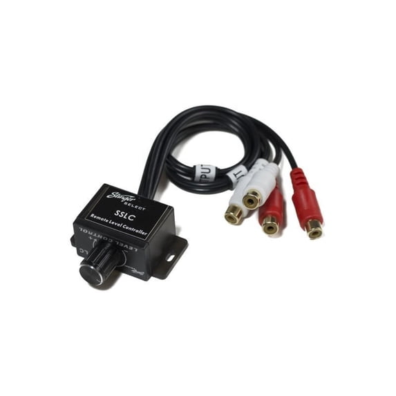 Stinger Select Remote Level Controller Female RCA Input Ouput Car Audio SSLC