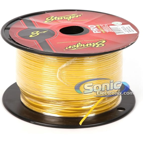 Stinger SPW318YL 500ft 18 AWG Yellow Primary Wire