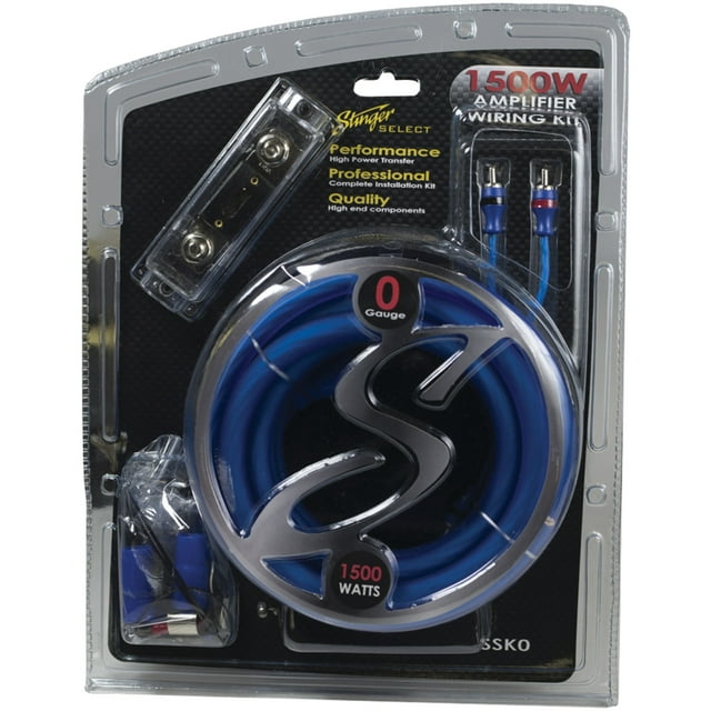Stinger Ssk0 Select Wiring Kit With Ultraflexible Copperclad Aluminum
