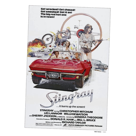 Stingray Movie 8" x 0.03" Poster, by Best Posters