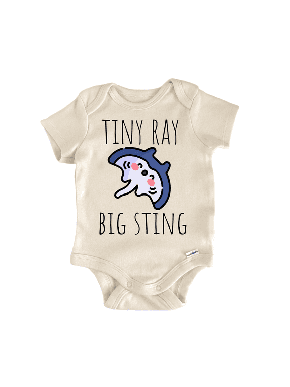 Stingray Sting Ray Newborn Baby Bodysuit
