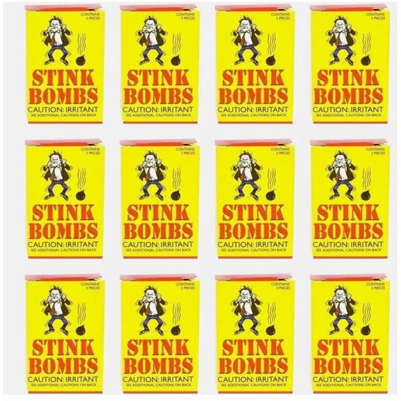 Stink Bombs -36 Stink Bombs Absolutely Disgusting Rotten Egg Smell Fart Bomb