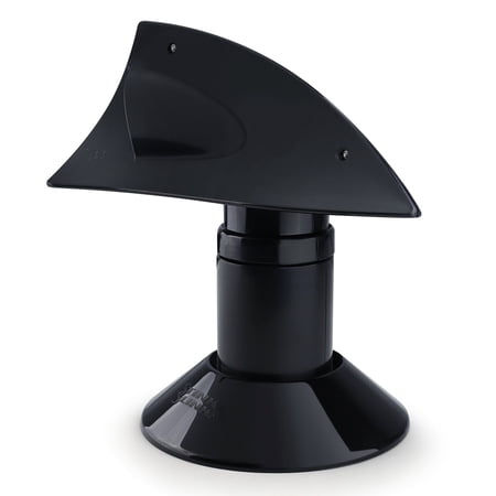RV Plumbing Vent Cap - Swiveling Camper Sewer Vent Cap - Fits 1.5" Pipe (Black)