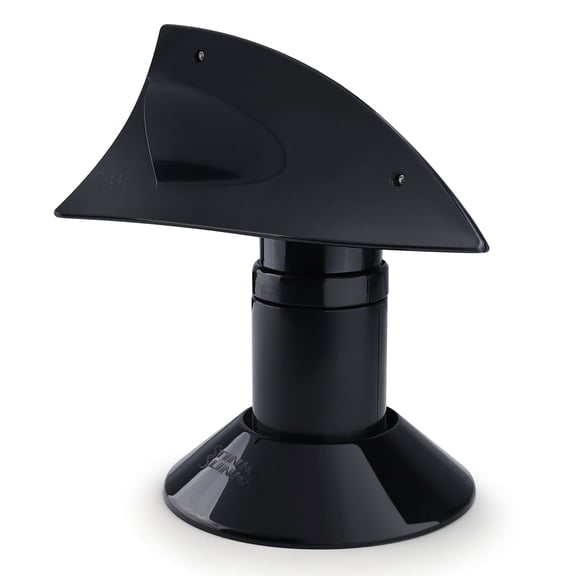 RV Plumbing Vent Cap - Swiveling Camper Sewer Vent Cap - Fits  1.5" Pipe (Black)