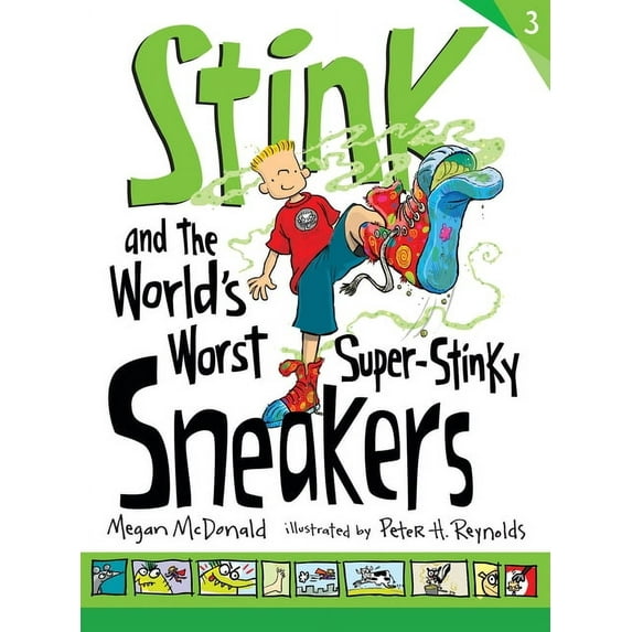 Stink Stink and the World's Worst Super-Stinky Sneakers, Book 3, (Hardcover)