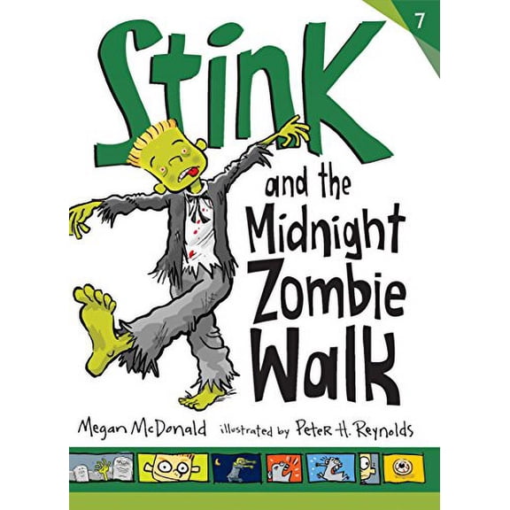 Pre-Owned Stink and the Midnight Zombie Walk (Paperback) 0763664227 9780763664220