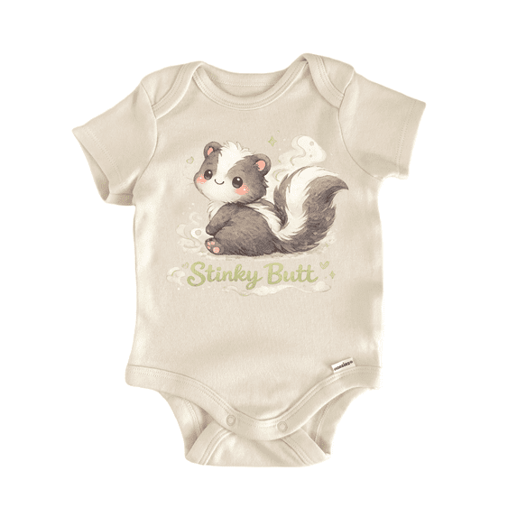 Stinky Butt Skunk - Baby Bodysuit