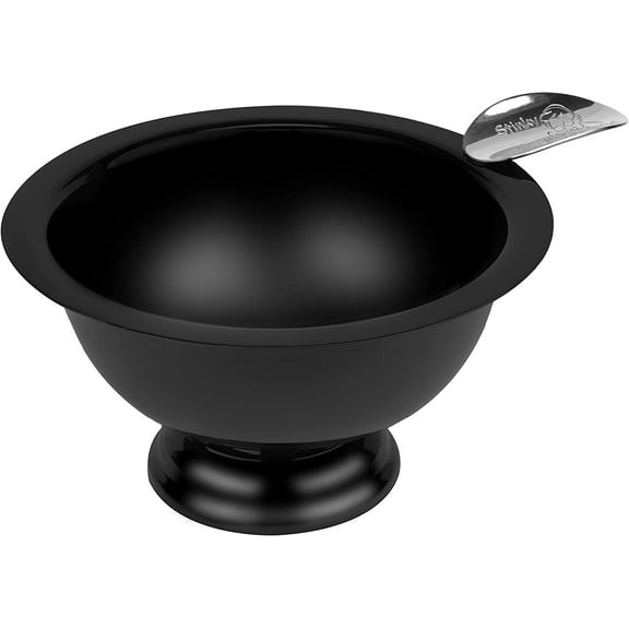 Stinky Cigar Personal Size Ashtray with 1 Stirrup, Matte Black