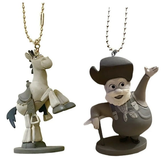 Stinky Pete & Bullseye Legacy Keychain Dangler Set PVC Ornament Figure New