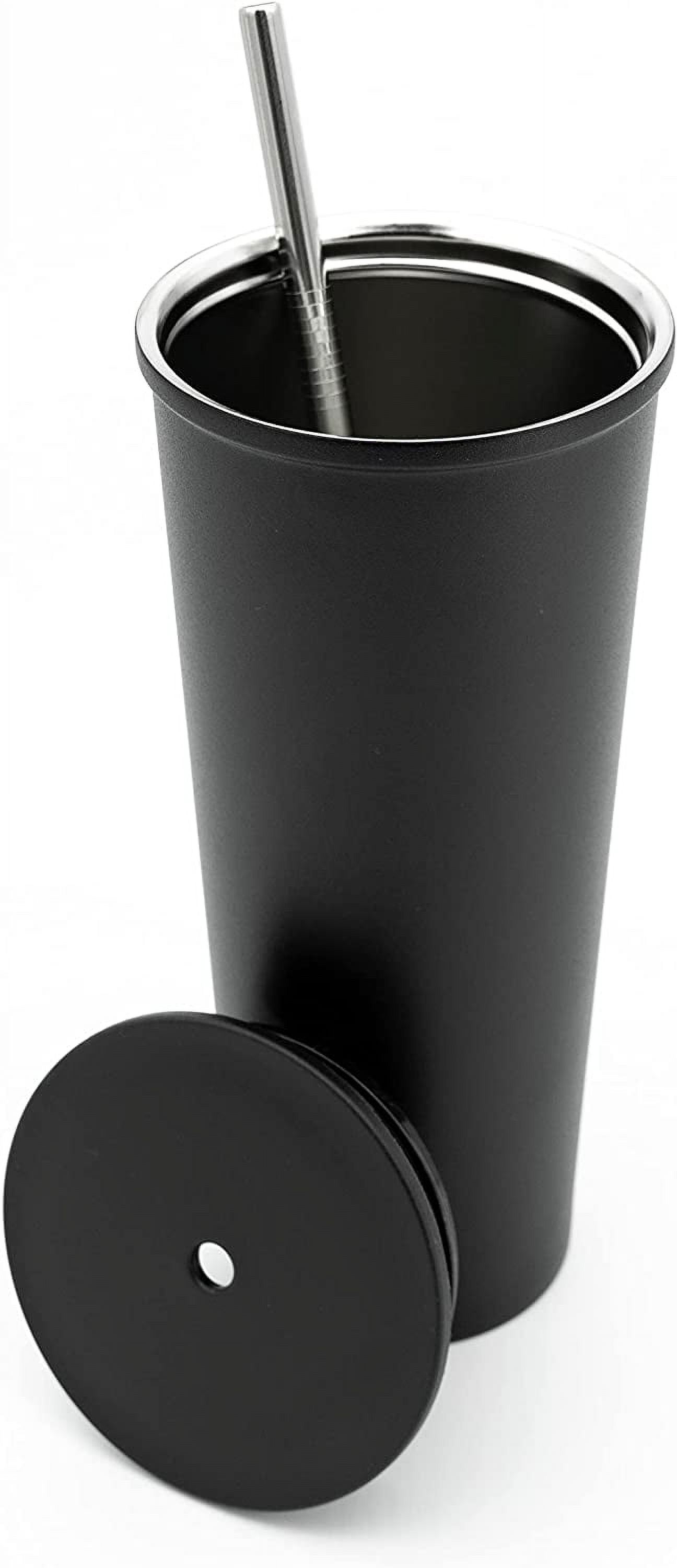 Stippy Coffee Cup Tumbler with Lid and Straw 24 fl.Stippy Coffee Cup