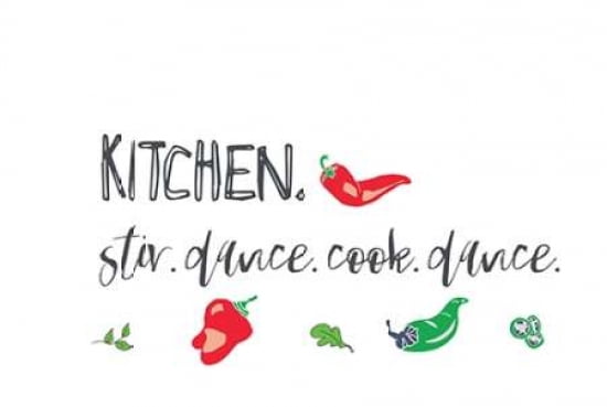 Stir Dance Cook Dance Canvas Art - Pamela J Wingard (24X36)