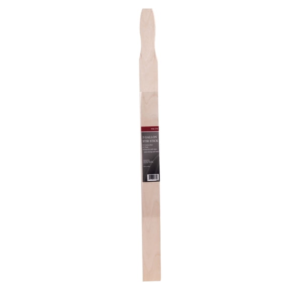 Birch Wood 5-Gallon Paint Stir Sticks for Mixing Paint, 3-pack