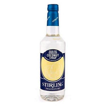 Stirling Gourmet Sugar Free Coconut Coffee Flavoring Syrup