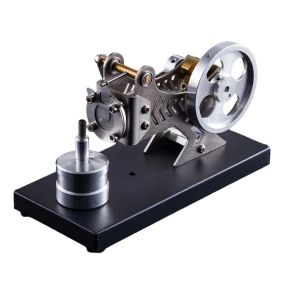 Stirling Vacuum Engine Model Heat Energy Conservation Demonstrator Physics Teaching Tool for Classroom Demonstration