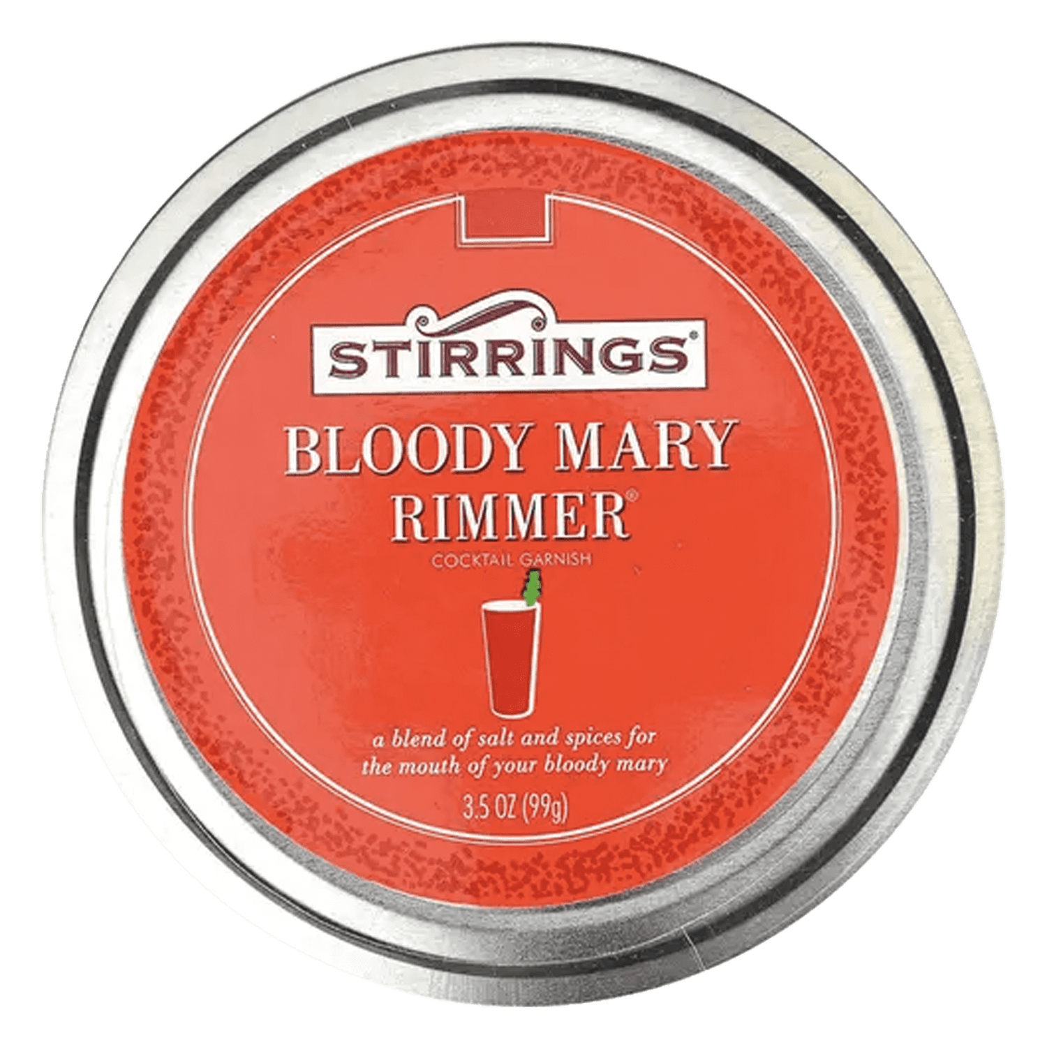 Stirrings 1 Pack Bloody Mary Cocktail Rimmer - Easy to Rim a Glass - Specialty Sugar and Salt Drink Rimmers