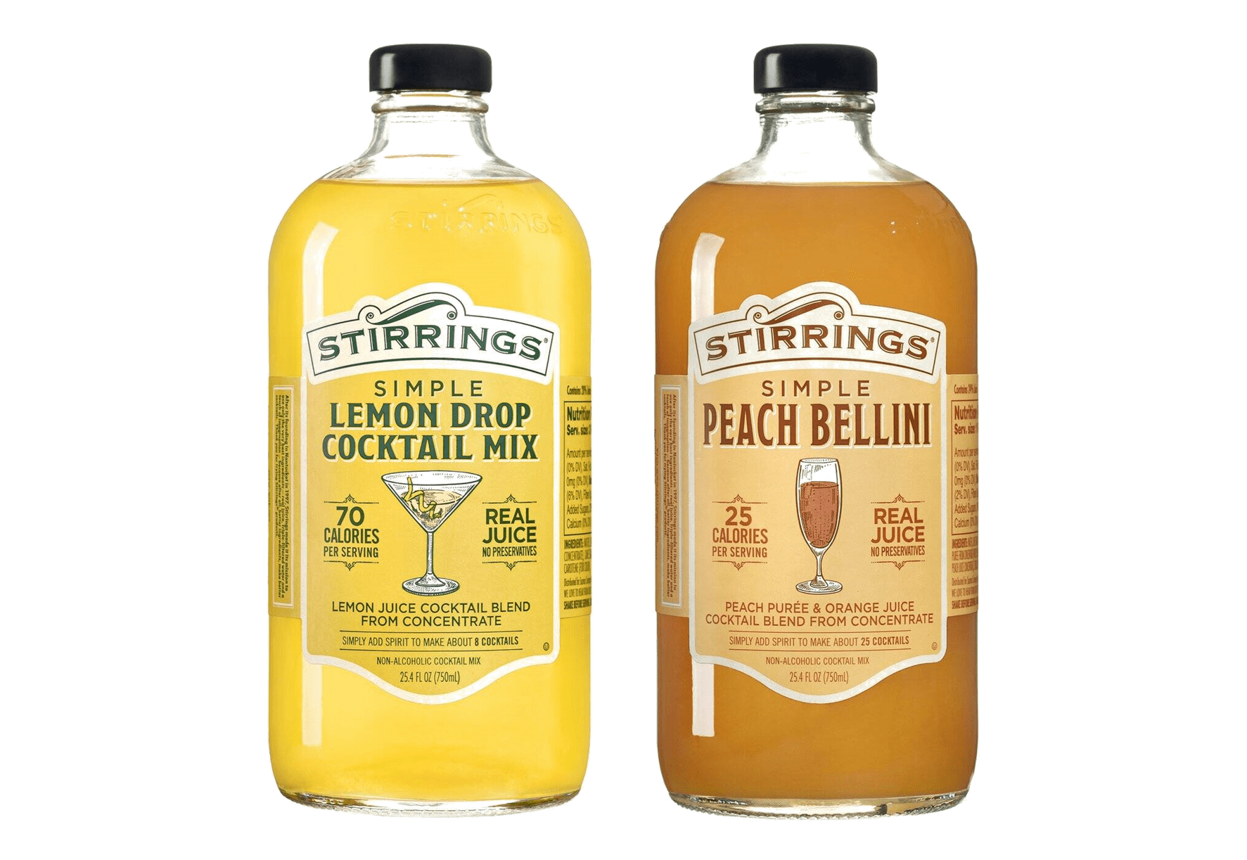 Stirrings Cocktail Mix, Non-Alcoholic, Simple Lemon Drop Martini - 25.4 fl oz