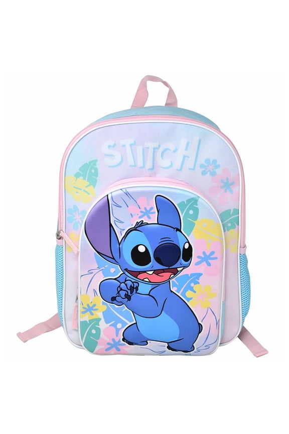 Lilo and Stitch Pastel 16" School Travel Backpack for Girls ages 3+