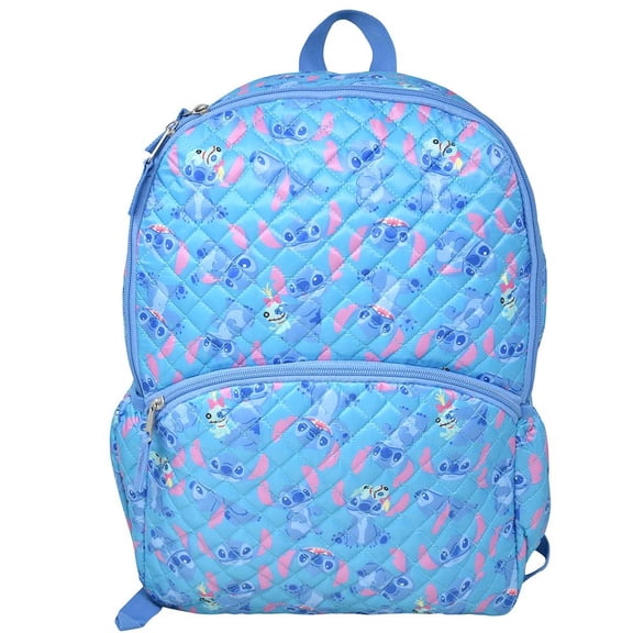 Disney Blue Stitch & Scrump All Over Print 16" School Travel Backpack ages 3+