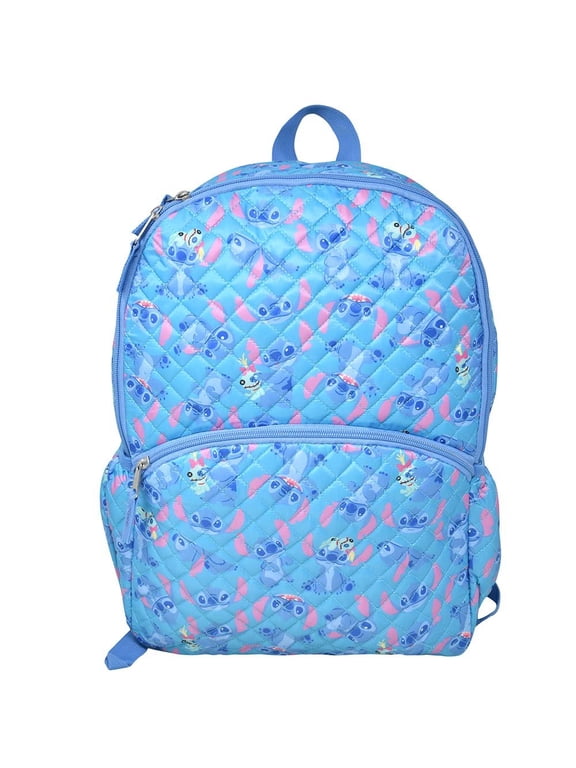 Blue Stitch & Scrump All Over Print 16" School Travel Backpack ages 3+