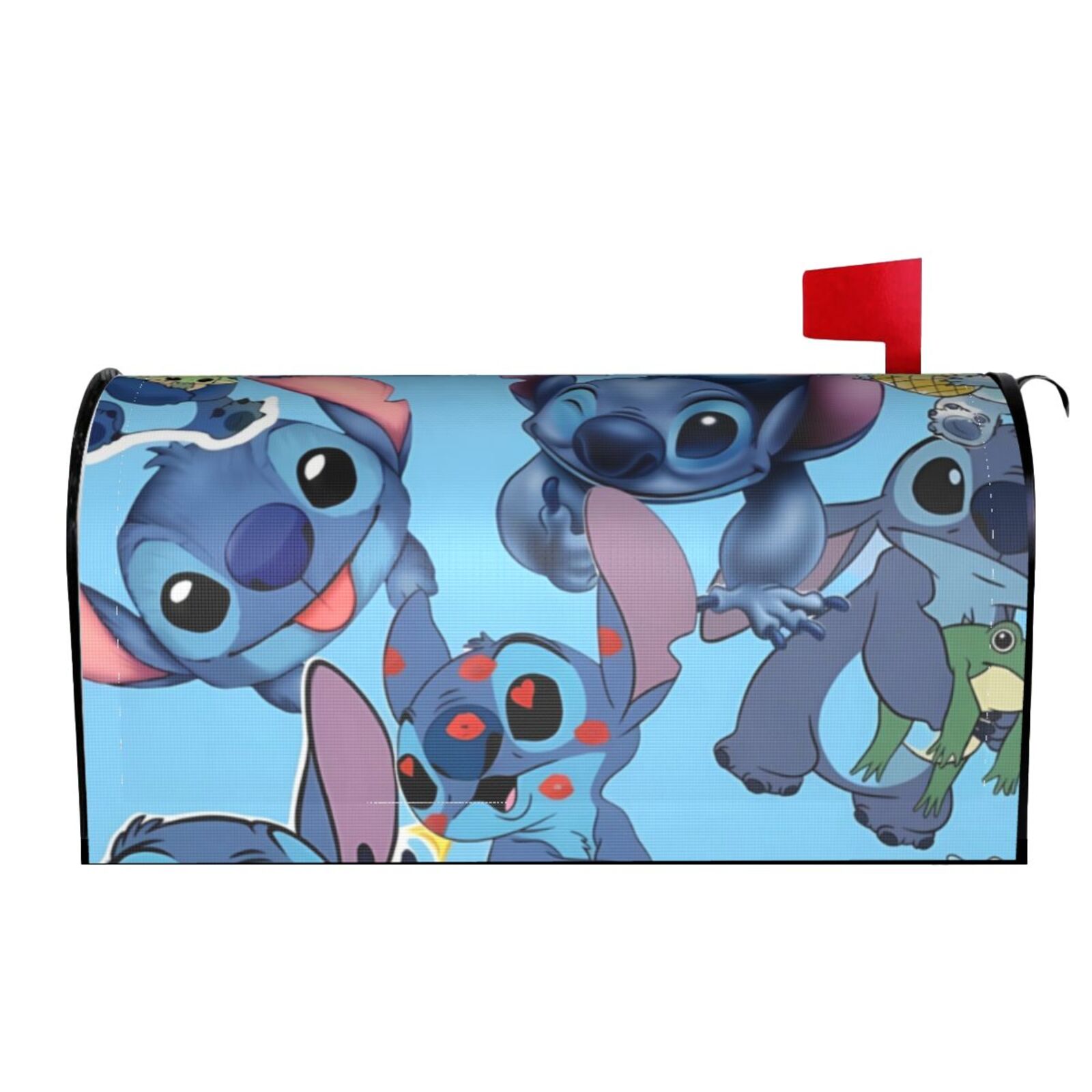 Stitch 28 Cartoon Character Mailbox Cover Magnetic Standard Size, Post ...