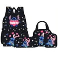 thumbnail image 1 of Stitch 4-in-1 Backpack Set,Cute Cartoon Design,Large Capacity Lightweight Water-Resistant Travel Bag, 1 of 4