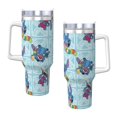 Stitch 40oz H2.0 Stainless Steel Vacuum Insulated Tumbler With Lid And