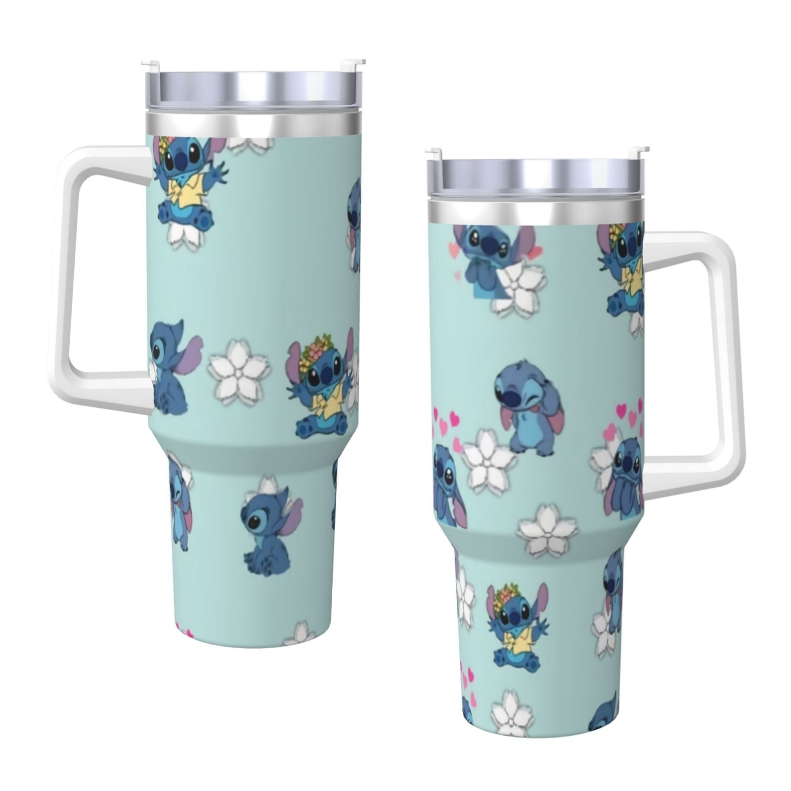 Stitch 40oz H2.0 Stainless Steel Vacuum Insulated Tumbler With Lid And