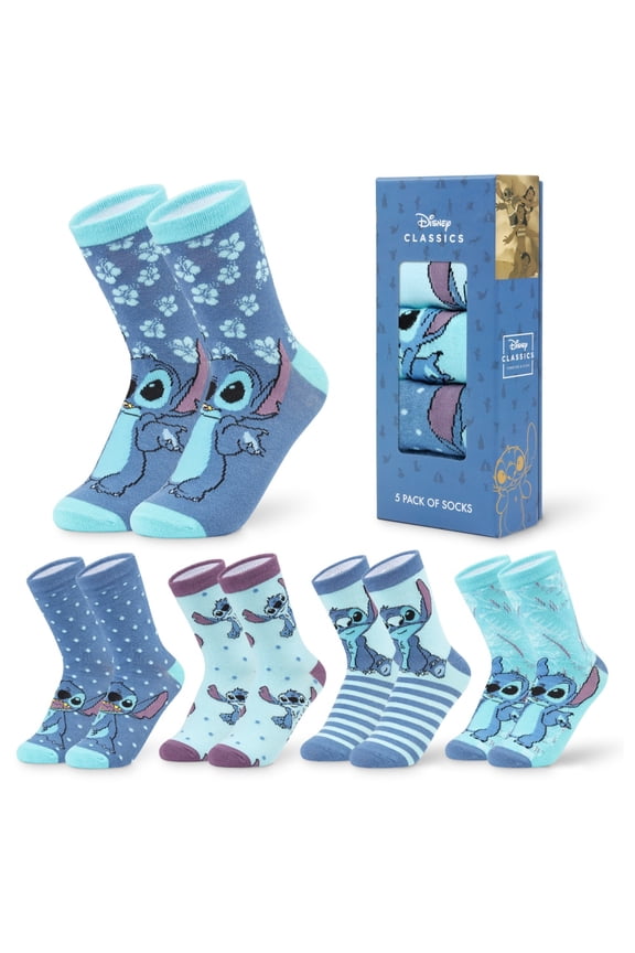 Stitch 5 Pack Socks