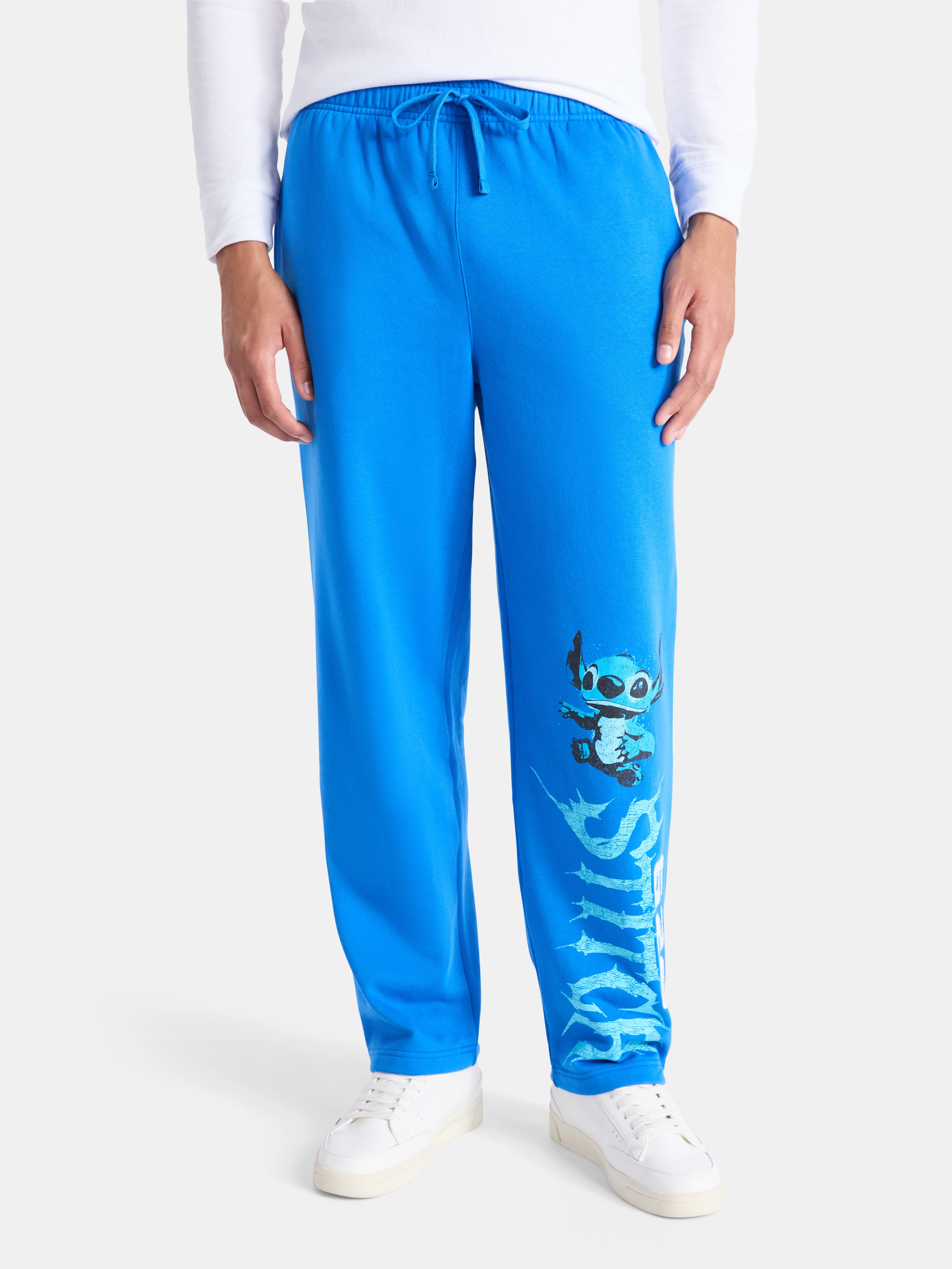 Lilo & Stitch Men's and Big Men's Stitch 626 Athletic Fleece