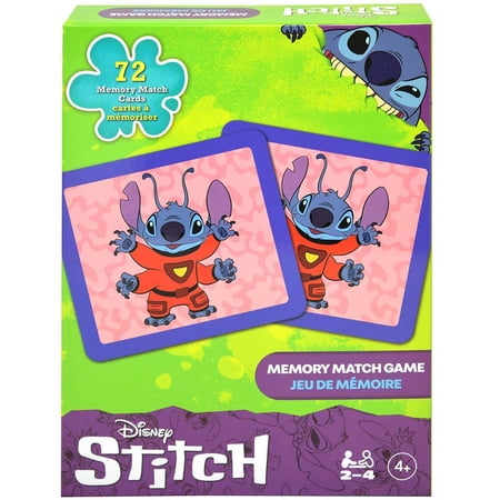 Stitch 72pc Memory Match