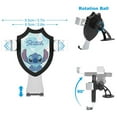 Stitch Abomination Car Phone Mount Phone Holders Metal Hook Clip Air