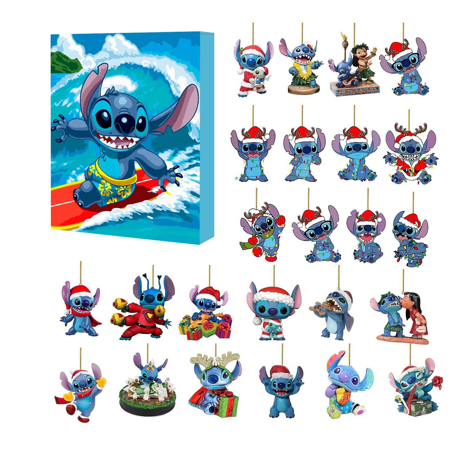 Stitch Advent Calendar Christmas 2023 Surprise Each Day For 24 days