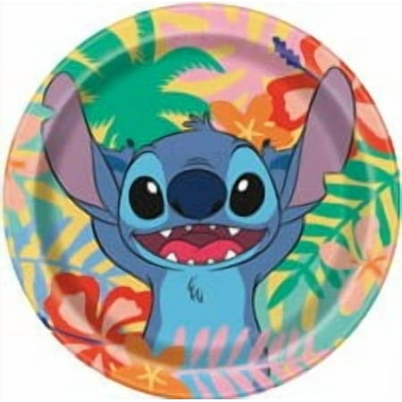 Disney Frozen Stitch Paper 7" Plate