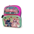thumbnail image 1 of Stitch & Angel 3D Moldled Magic Sequins 12" Meddium Toddler Backpack, 1 of 3