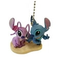 thumbnail image 1 of Stitch & Angel Girlfriend 3" Pvc Fan Lamp Light Pull Chain Figure Figurine Lilo, 1 of 1