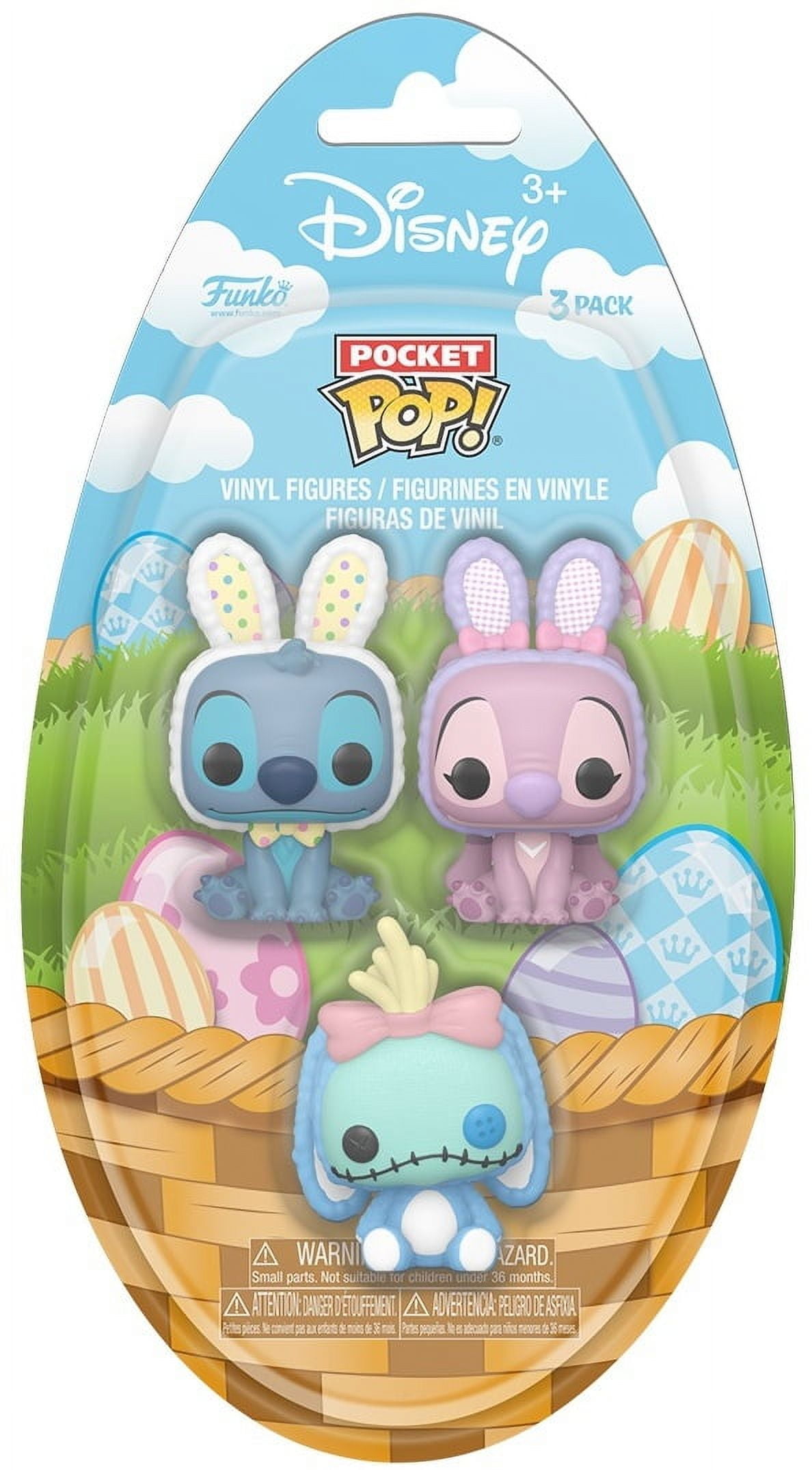 Funko Pocket POP!: Easter 3-Pack, Lilo & Stitch - Walmart.com