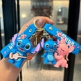 thumbnail image 1 of Stitch Anime Keychain, Accessories for Backpack, Handbag, Purse Decoration, 1 of 3