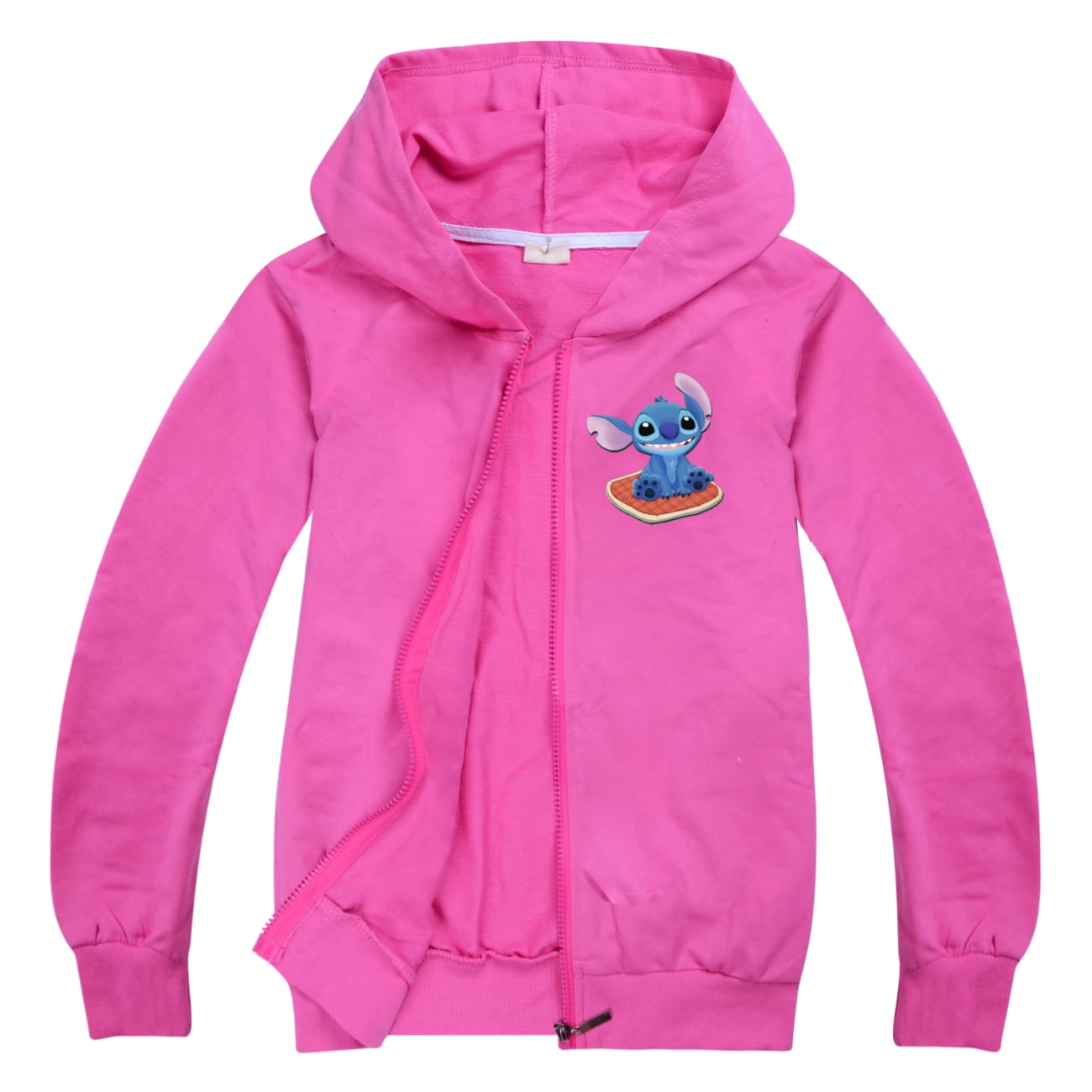 Stitch Anime Lilo Stitch Zip Up Hoodie For Kids Adorable Stitch stitch-anime-lilo-stitch-zip-up-hoodie-for-kids-adorable-stitch