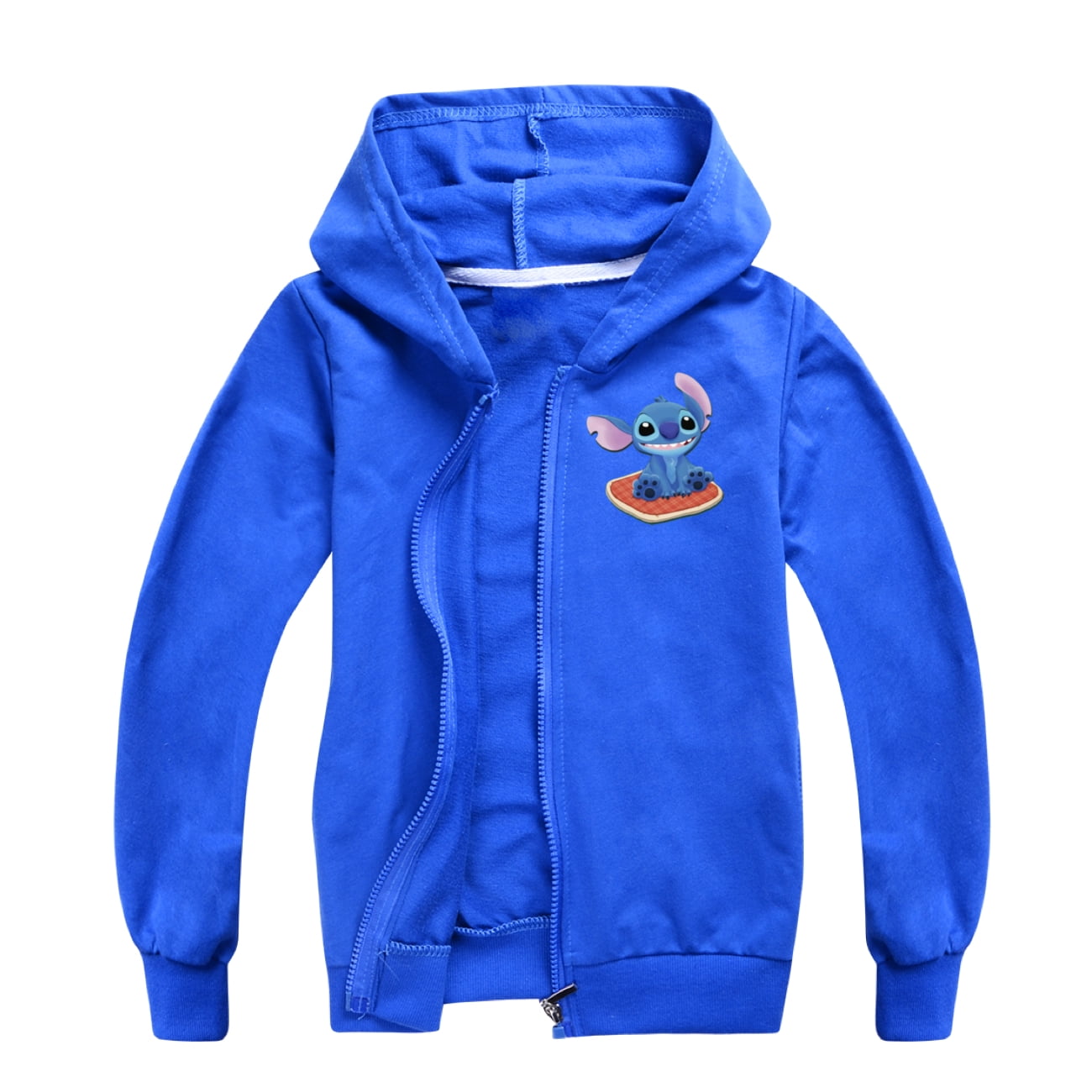 Stitch Anime Lilo & Stitch Zip-Up Hoodie for Kids - Perfect for Boys ...