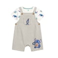 thumbnail image 1 of Stitch Baby Boy 2 Piece Shortall Set, Sizes 0-24 Months, 1 of 5