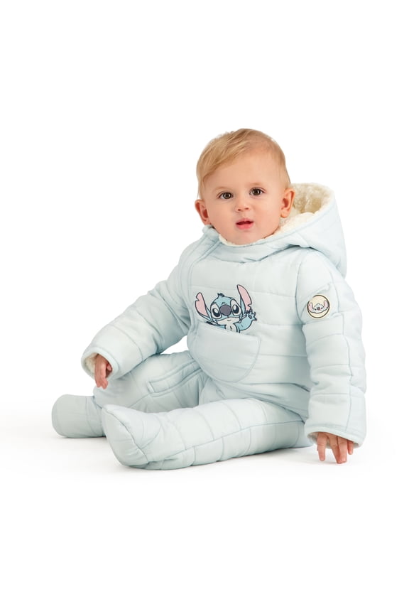 Character Baby Hooded Pram Suit, Sizes 0-9 Months