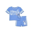 thumbnail image 1 of Stitch Baby Boys Athletic Graphic Tee and Shorts Set, 2-Piece, Sizes 0/3M-24M, 1 of 7