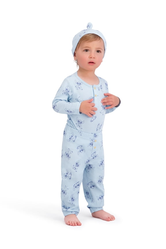 Baby Boys 3 Piece Rib Pant Set, Sizes 0-24M