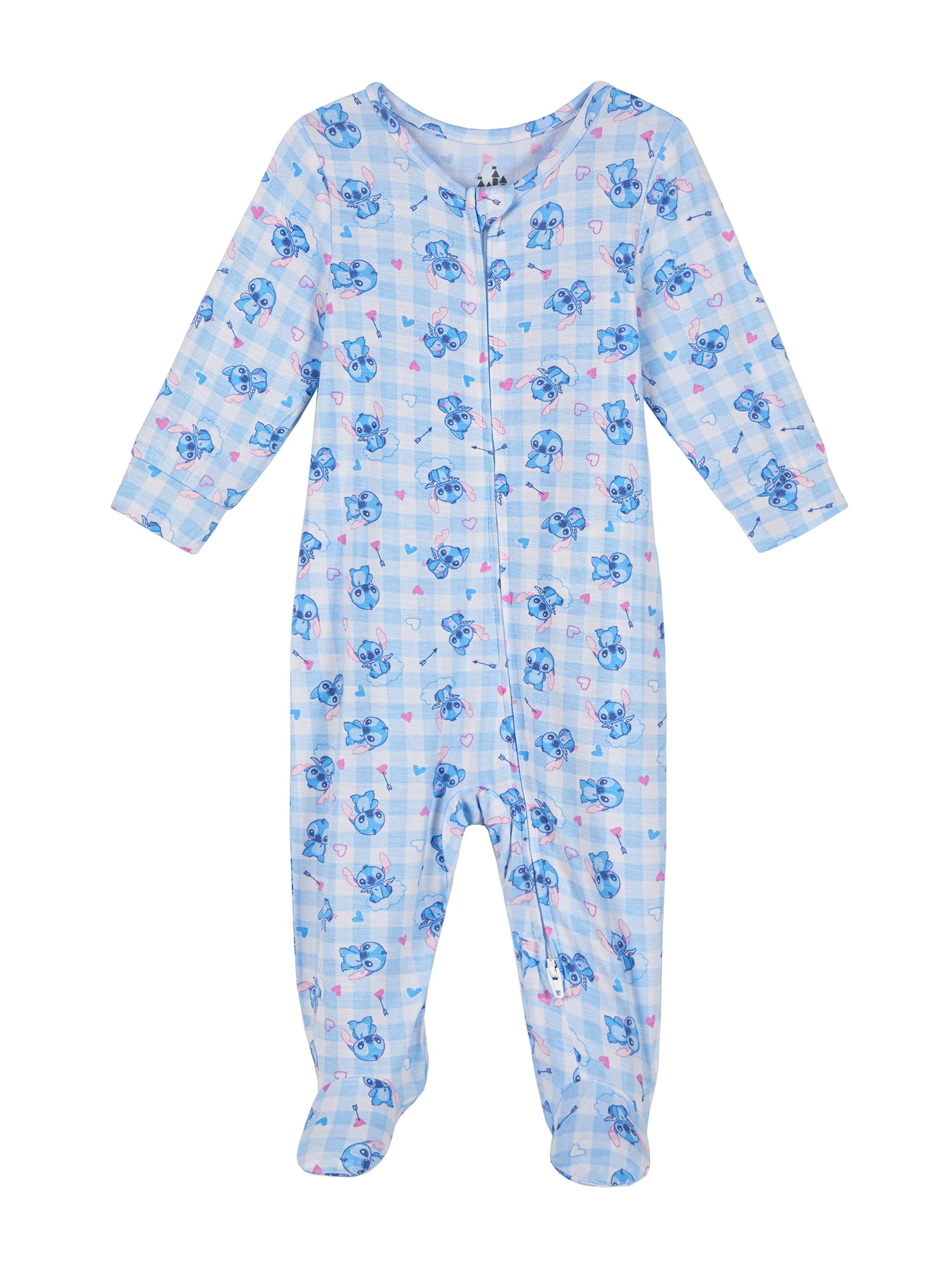 Stitch Baby One-Piece Footed Blanket Sleeper, Sizes NB-9M