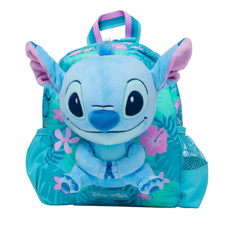 Stitch Backpack Sewn Plush Backpack Plush Animal Backpack Blue Stitch Backpack Sewn Plush Backpack Plush Animal Backpack Blue