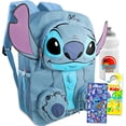 thumbnail image 1 of Stitch Backpack for Girls Set - Bundle with Lilo and Stitch Backpack with Front Pockets Plus Water Bottle, Stickers, More | School Supplies for Kids, 1 of 6