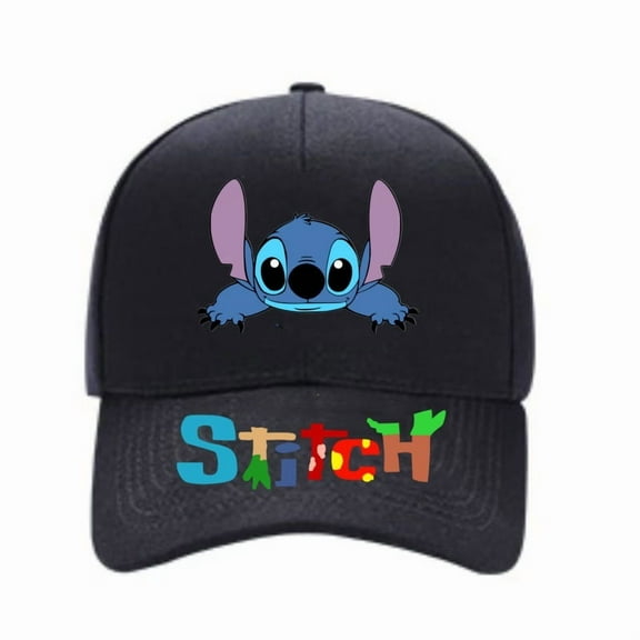 Stitch Baseball Cap,Adjustable Snapback Hat with Multiple Cute Stitch Designs,Stylish Cotton Cap for Parent-Child