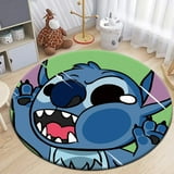 Stitch Bathroom Rug Anime Character Area Rug Cartoon NonSlip Floor mat