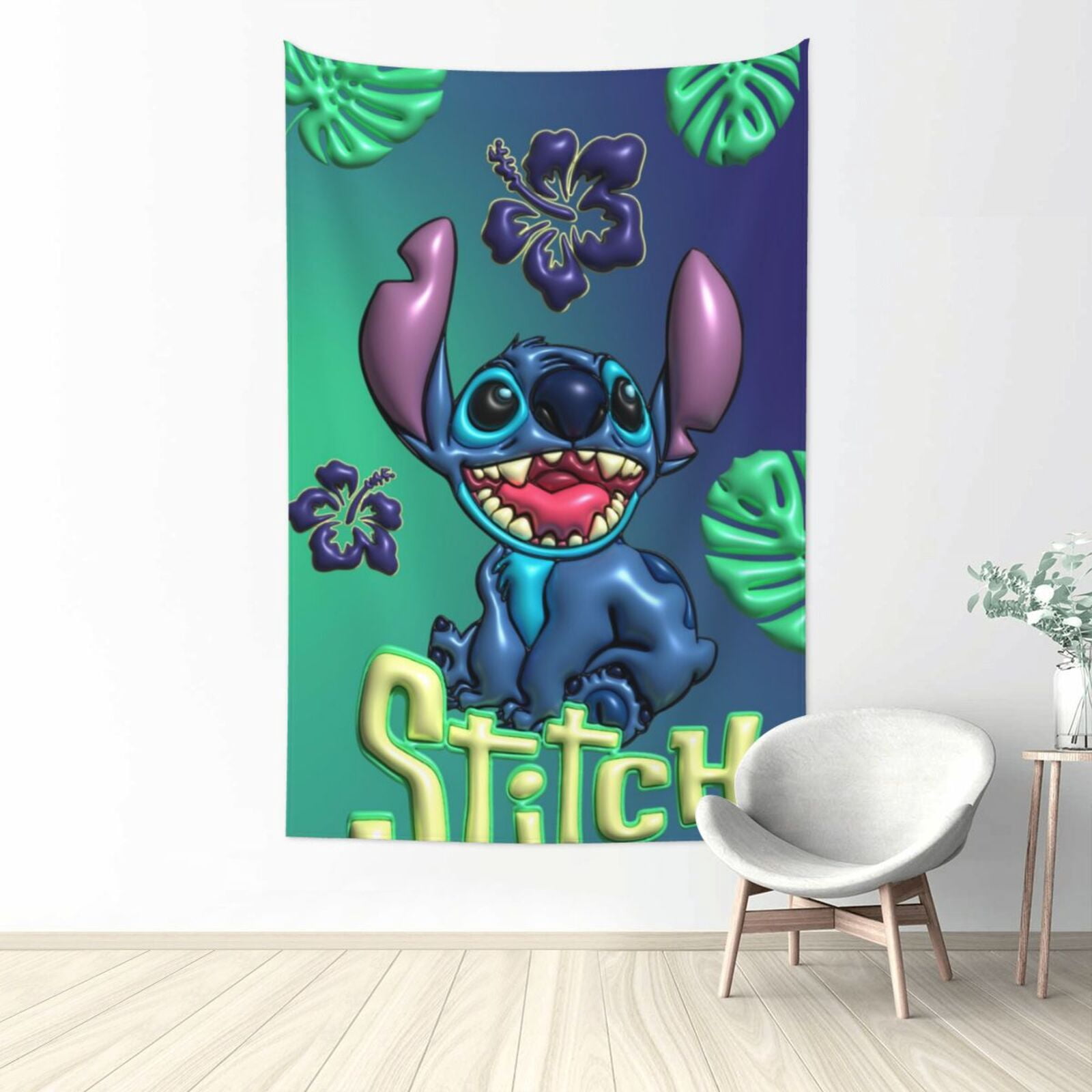 Stitch Bedroom Tapestry, King Size, Wall Hanging, Wall Decor, College ...